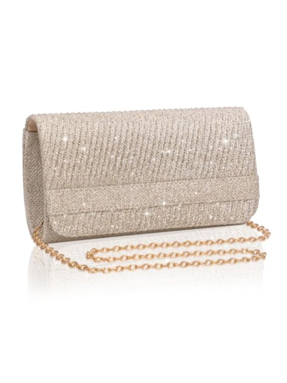 Evening Clutch Purse with Chain Strap Formal Party Wedding Prom